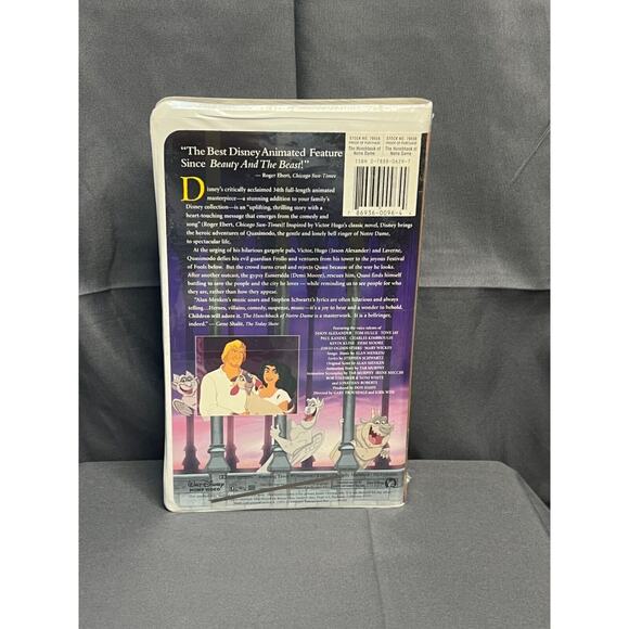 The Hunchback Of Notre Dame VHS Sealed / New Video Tape Clamshell - Picture 2 of 4